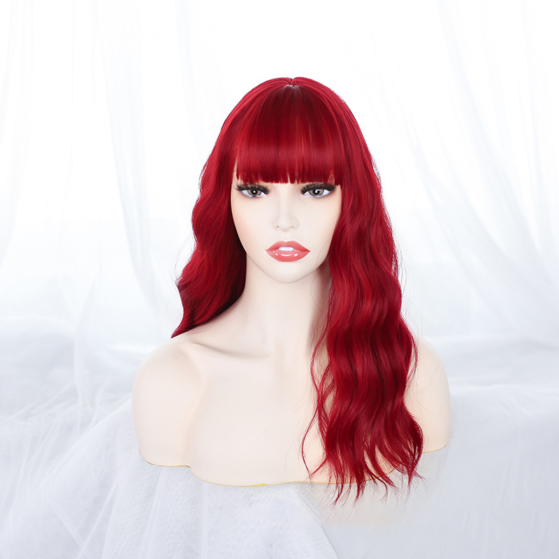 Red Long Wig For Sex Doll - Coeros